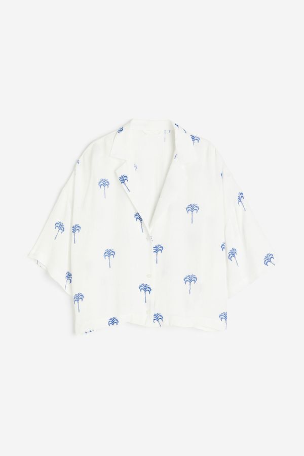 Camisa resort oversize