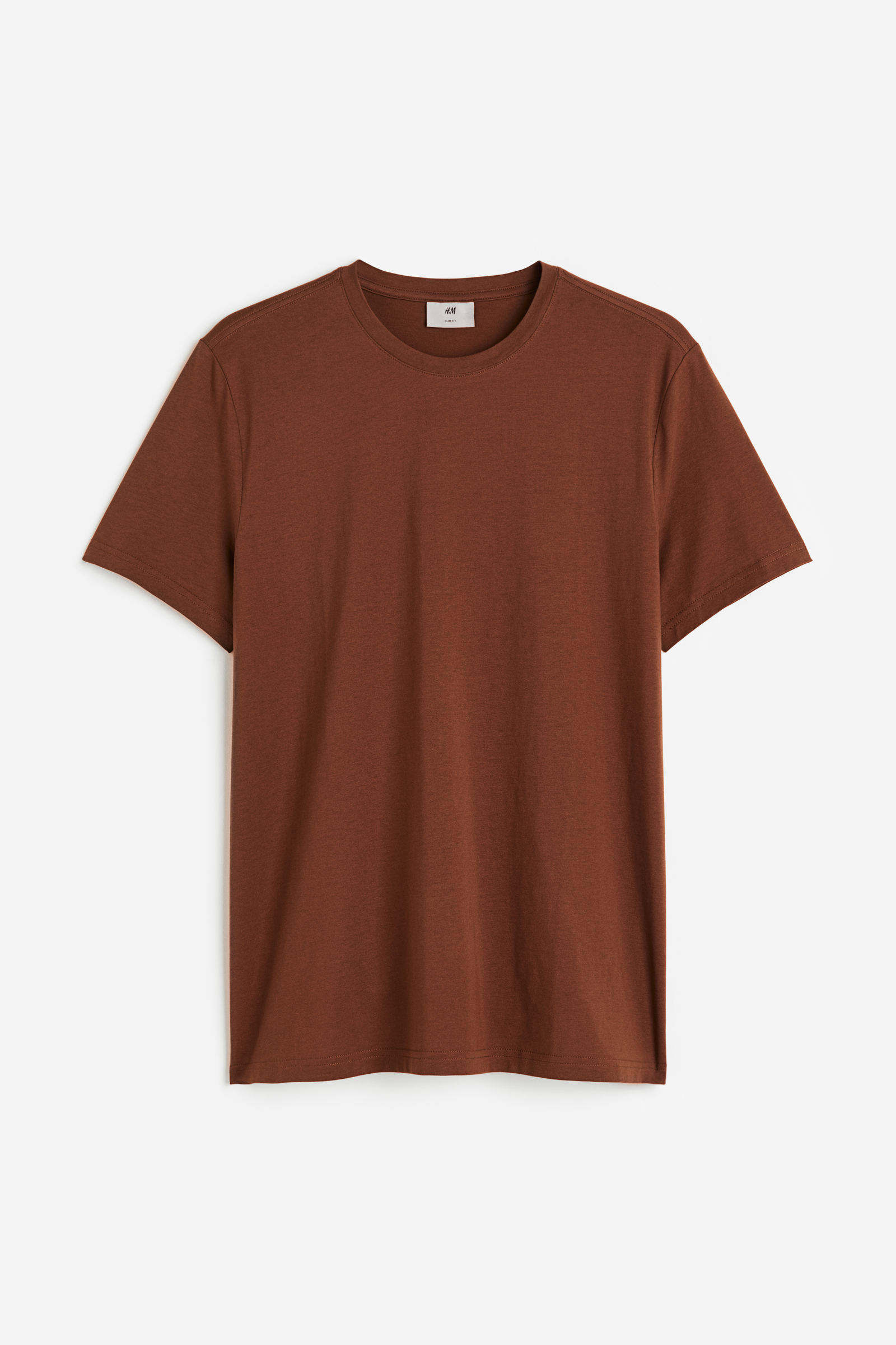 Camiseta en algodón pima Slim Fit - H&M EC