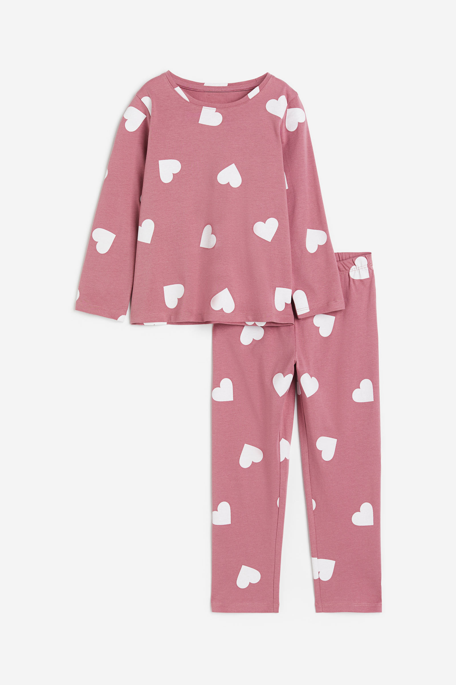 Pijamas de punto algodón para niños y niñas 
