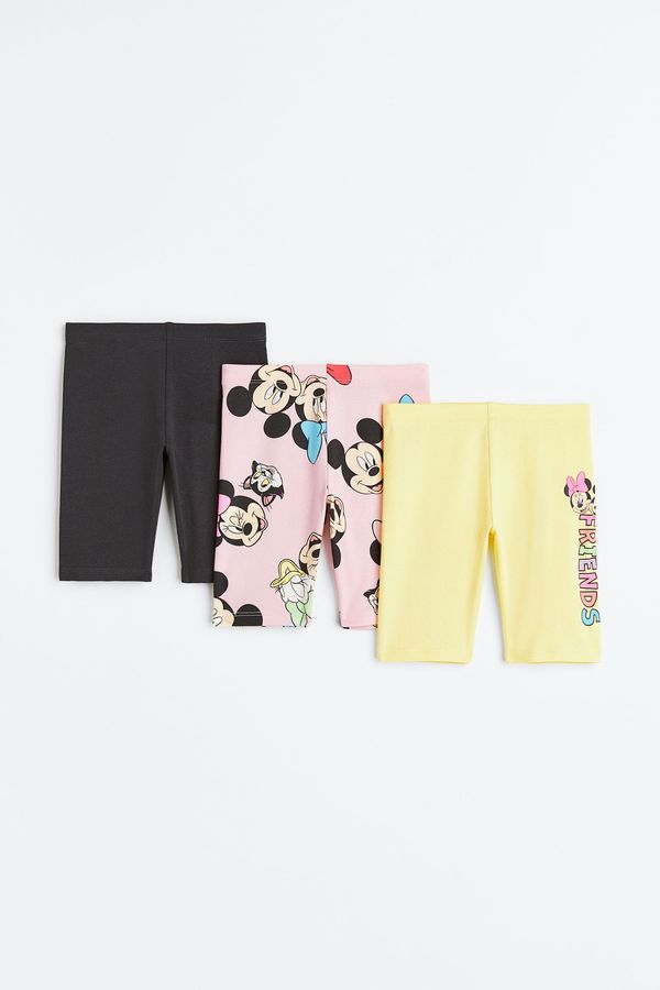 Pack de 3 mallas de ciclista con estampado
