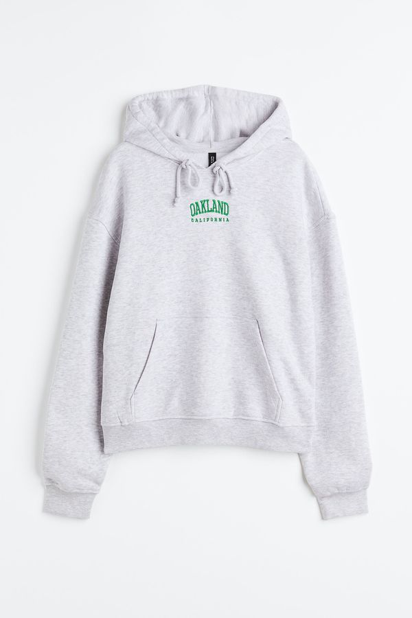 Sudadera con capucha y motivo