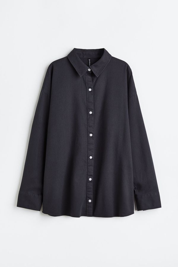 Sobrecamisa oversize de algodón
