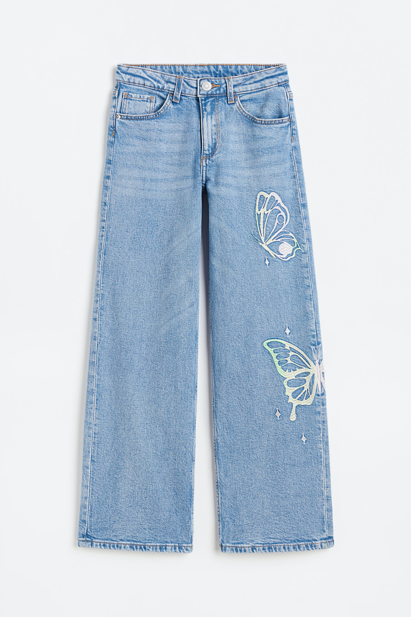 Wide Leg Low Jeans H M EC