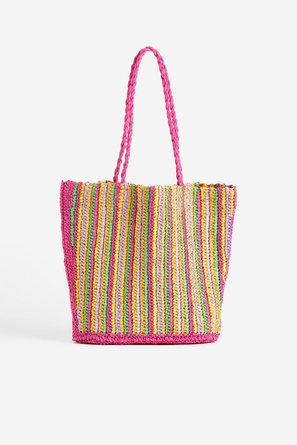Bolsa shopper de paja