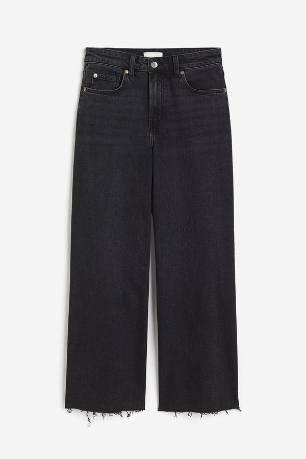 Wide High Ankle Jeans