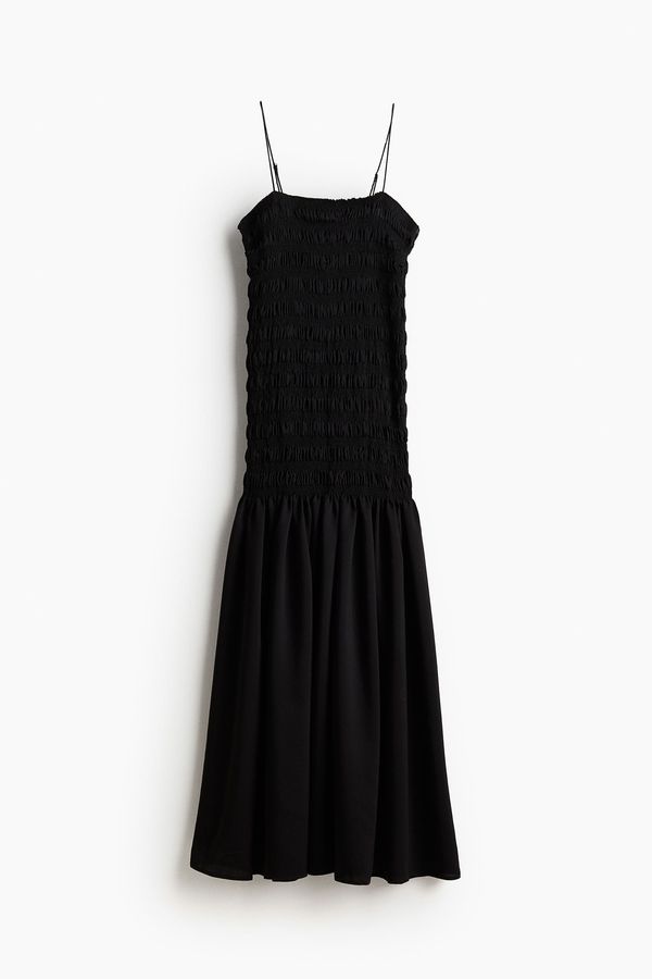 Maxivestido fruncido