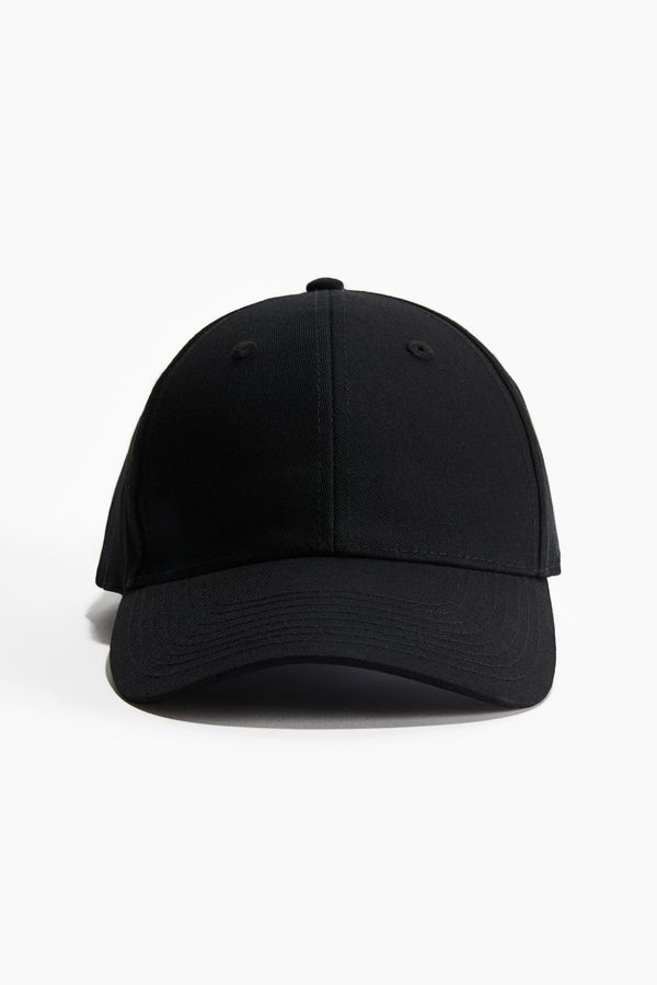 Gorra en sarga de algodón