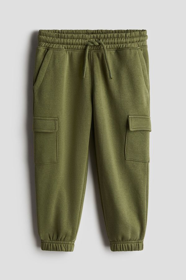 Joggers cargo con interior cepillado