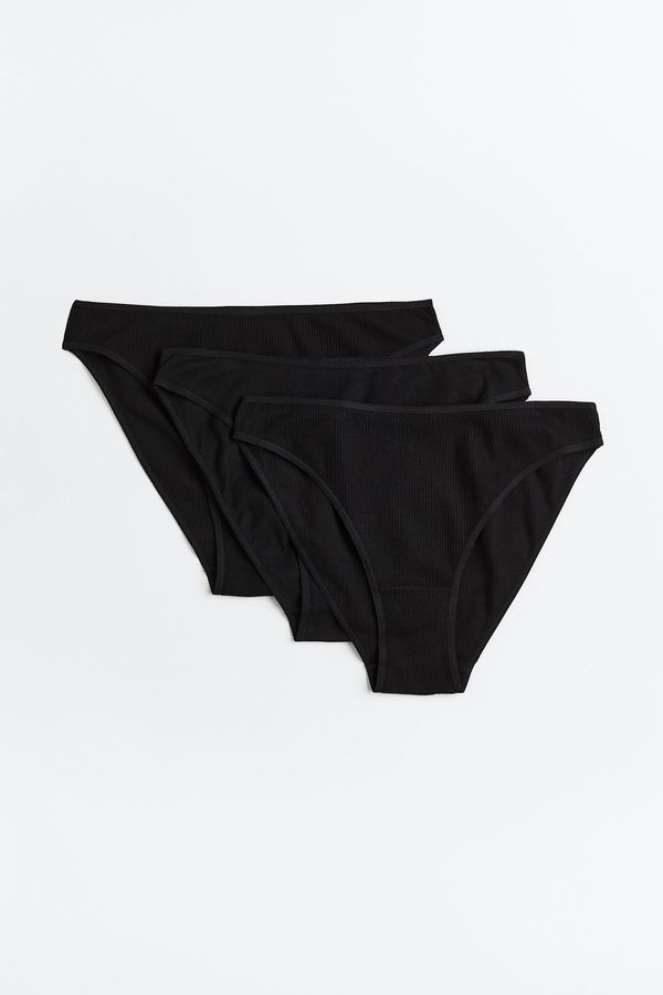 Pack de 3 bragas Bikini de algodón