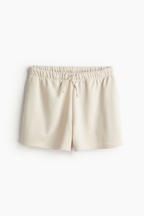 Pantalón corto en sudadera