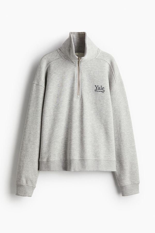 Sudadera con media cremallera
