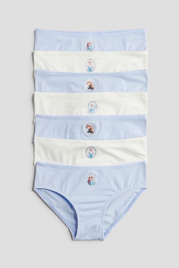 Pack de 7 bragas de algodón