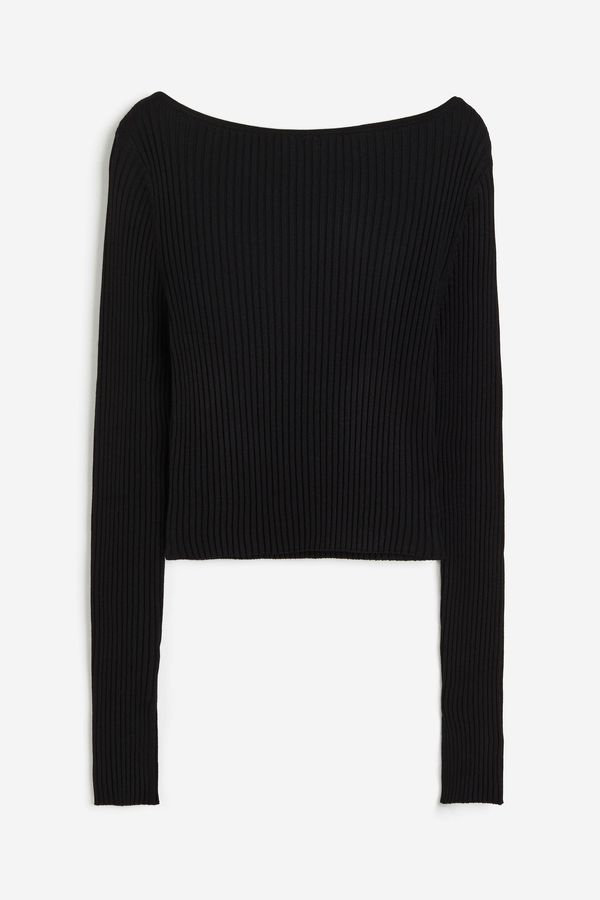 Top cropped en punto de canalé