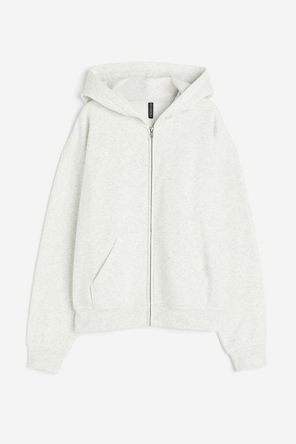 Chaqueta sudadera oversize con capucha