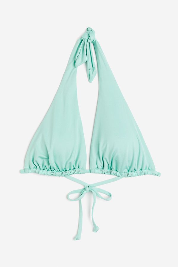 Top de bikini de triángulo con relleno