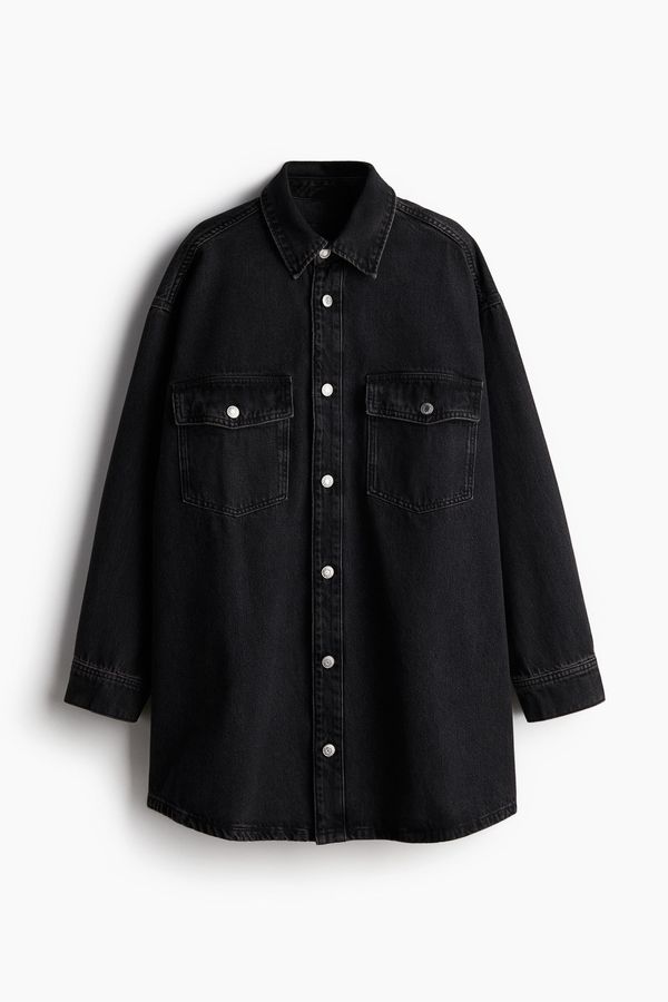 Camisa denim oversize