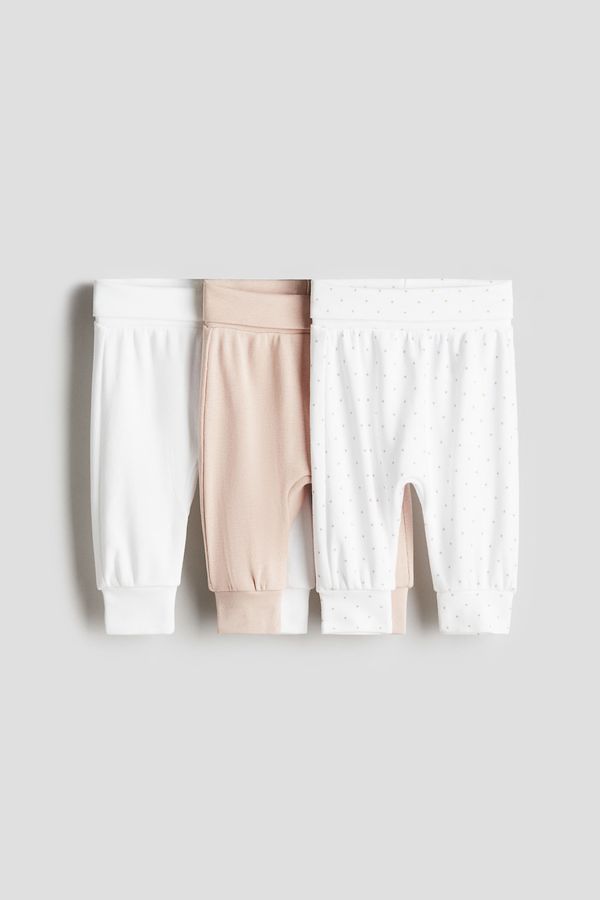 Pack de 3 pantalones de algodón