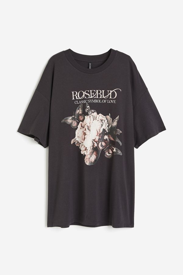 Camiseta oversize con estampado