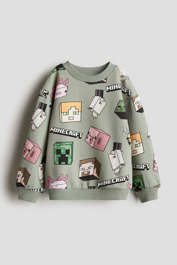 Sudadera oversize estampada