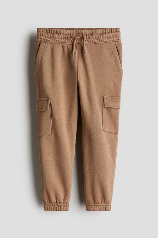 Joggers cargo con interior cepillado