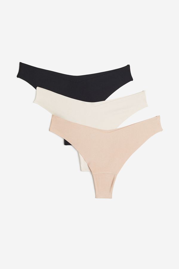 Pack de 3 bragas Thong efecto invisible