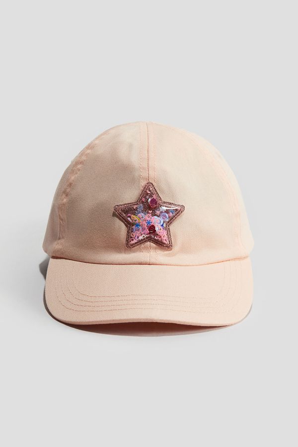 Gorra en sarga de algodón