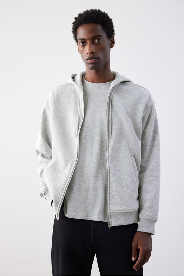 Chaqueta sudadera con cremallera Loose Fit