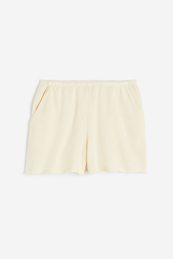 Pantalón corto en sudadera