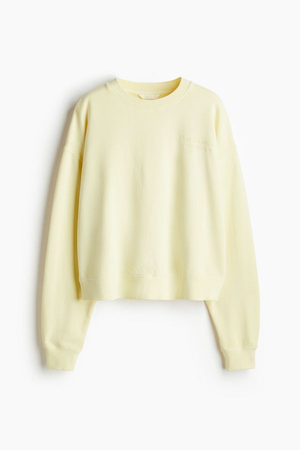 Sudadera con motivo de texto