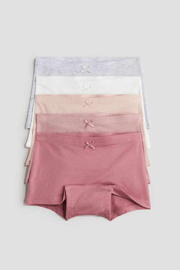 Pack de 5 bragas bóxer