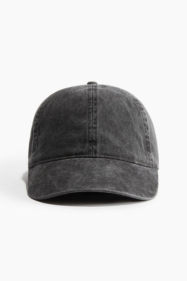 Washed-look sports twill cap