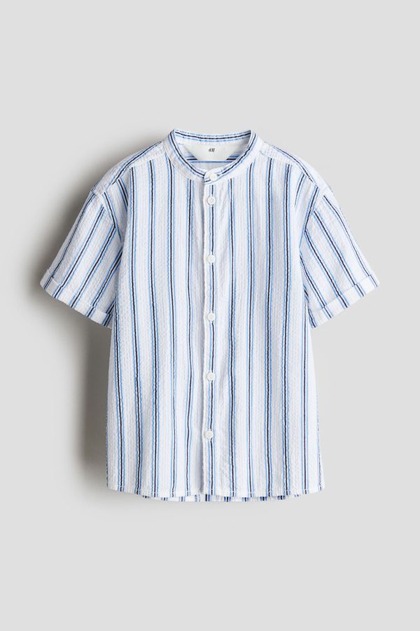 Camisa mao de manga corta