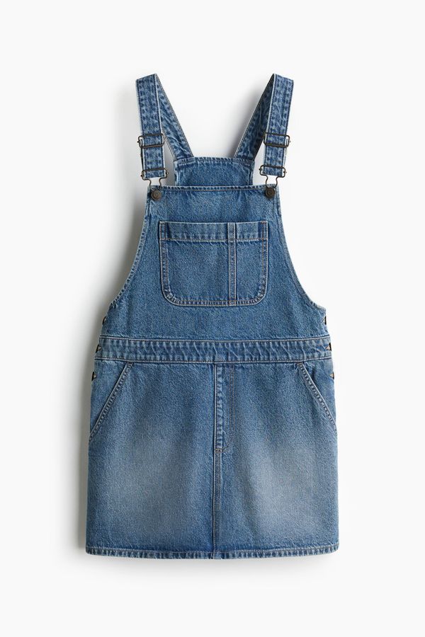 Vestido peto en denim