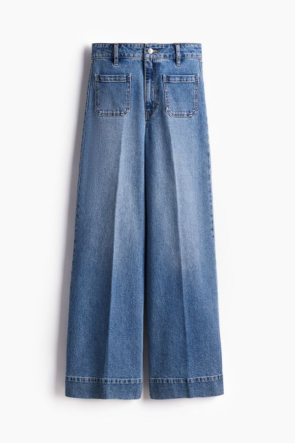 Wide High Jeans