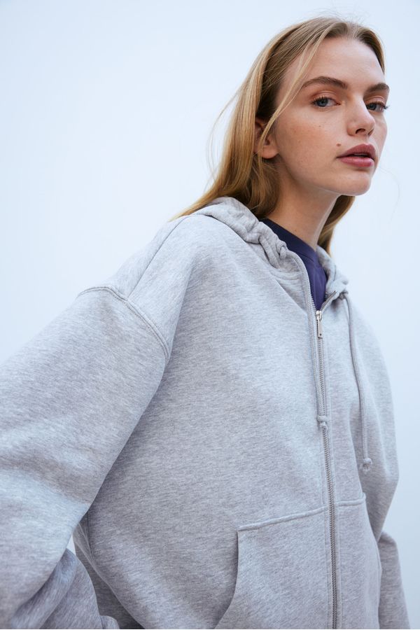 Chaqueta sudadera con capucha y cremallera