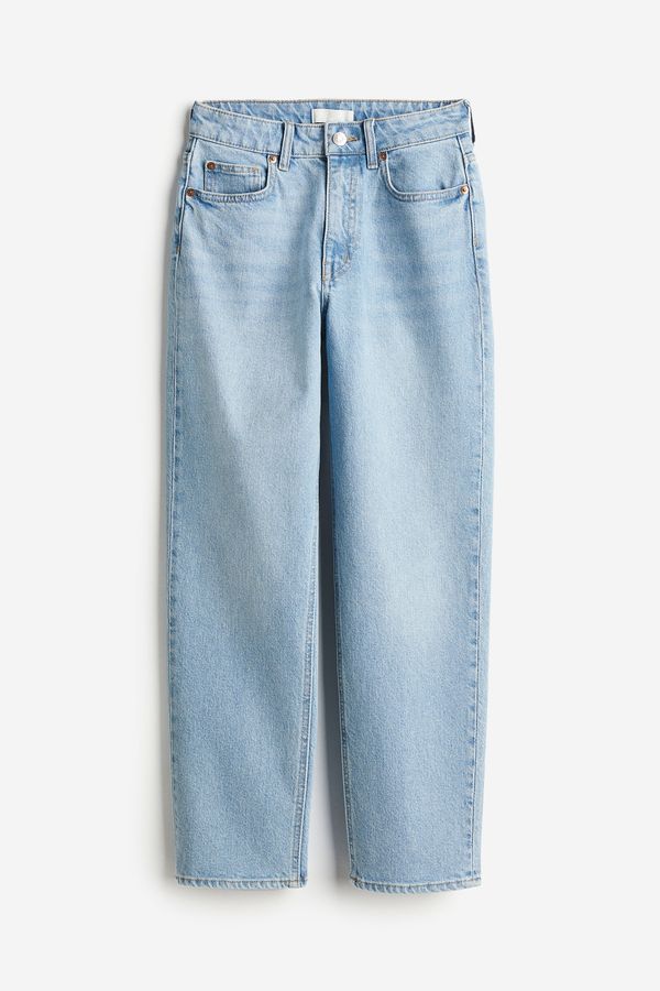 Slim Straight High Ankle Jeans