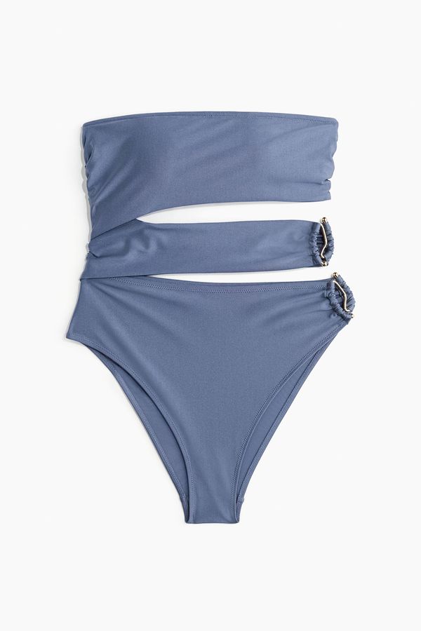 Traje de baño bandeau con relleno
