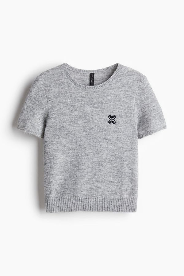 Camiseta de punto fino