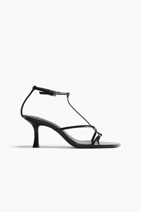 Heeled strappy sandals