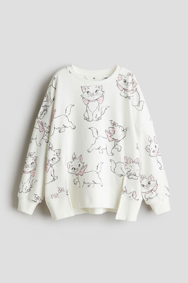 Sudadera oversize con estampado