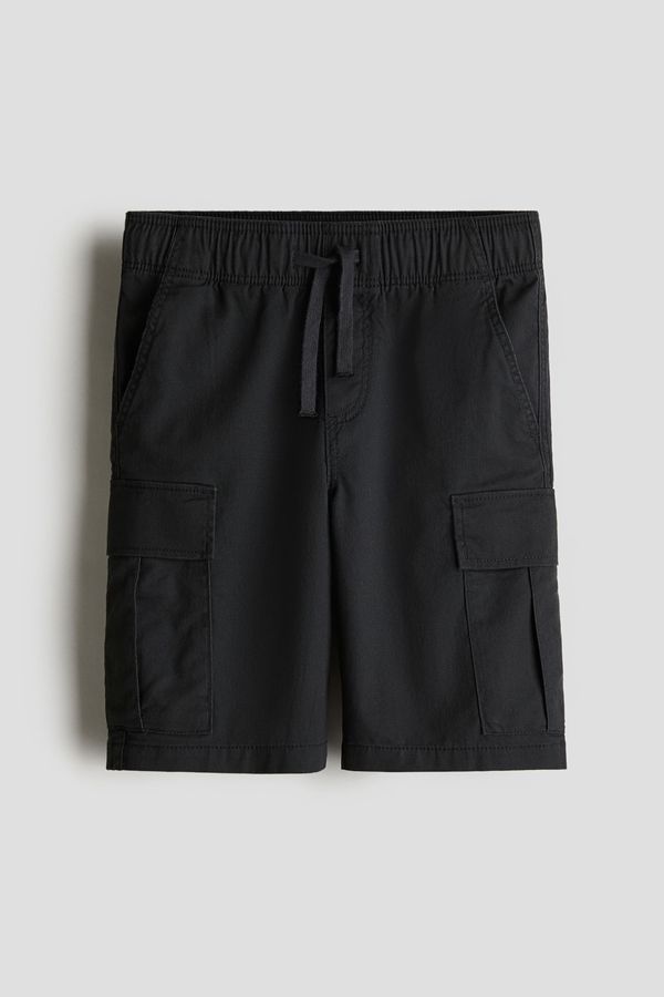 Bermudas de sarga estilo cargo
