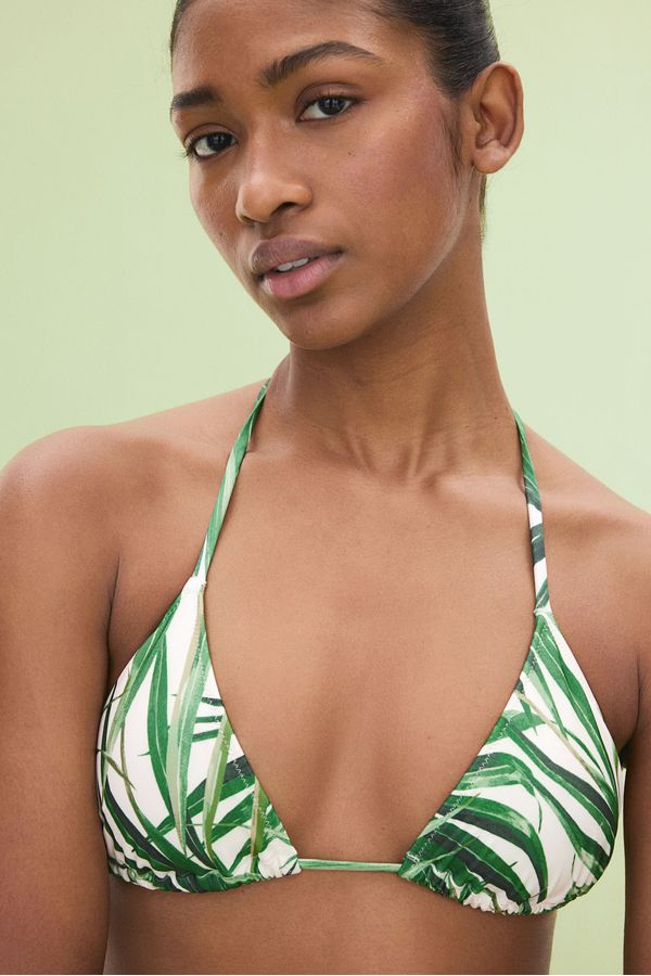 Padded triangle bikini top