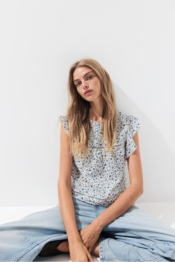 Blusa con manga circular