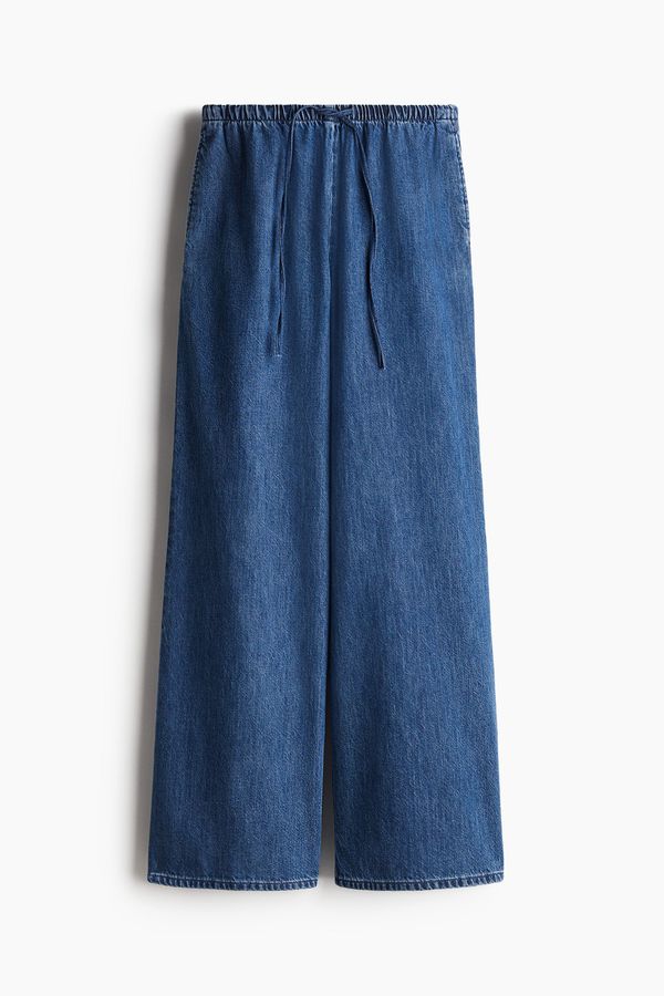 Pantalón denim con cordón de ajuste Feather Soft