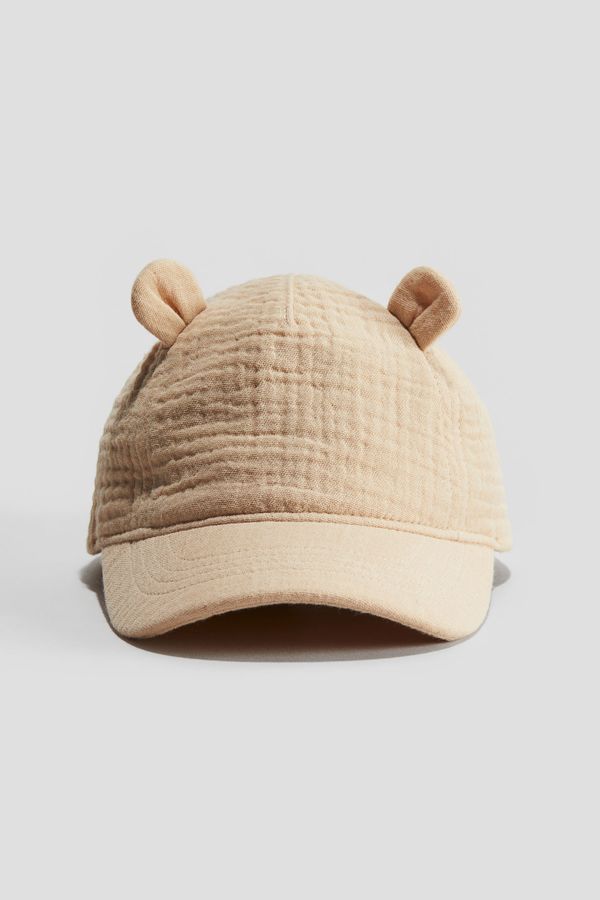Gorra de algodón con aplicación