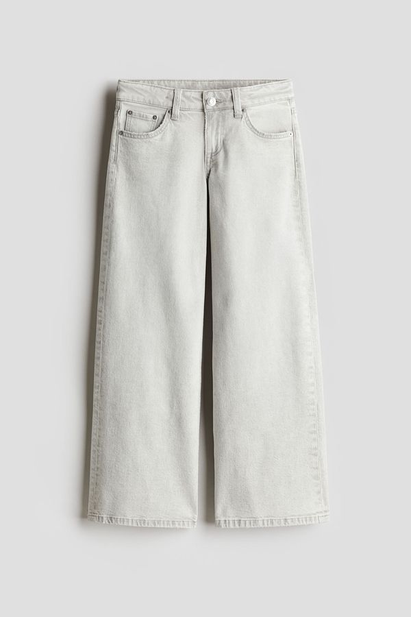 Wide Leg Low Jeans