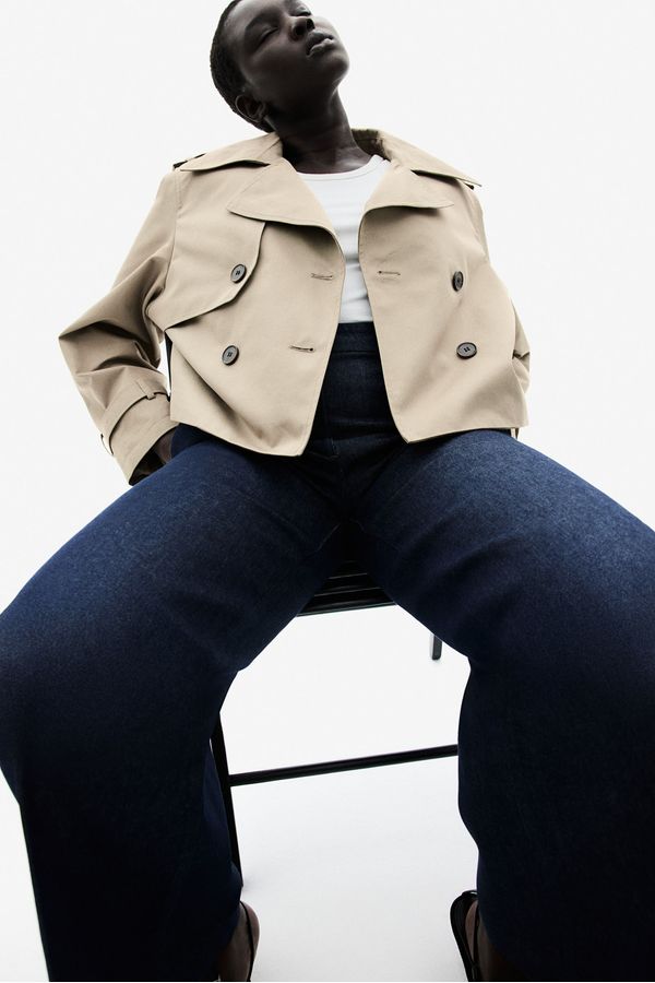 Chaqueta estilo gabardina