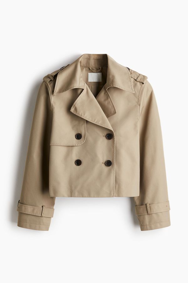 Chaqueta estilo gabardina