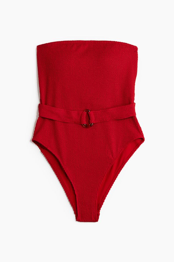 Traje de baño bandeau con copas acolchadas