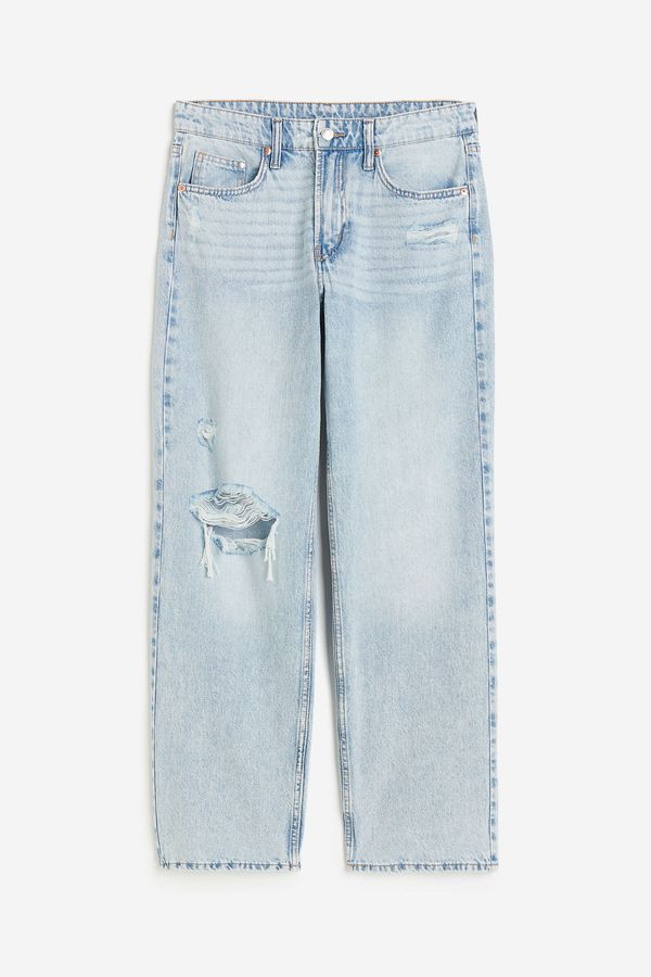 90s Baggy Low Jeans